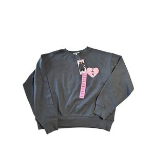 WILDFOX I Wish It Was Saturday‎ Graphic Crewneck Sweatshirt - Women's Small